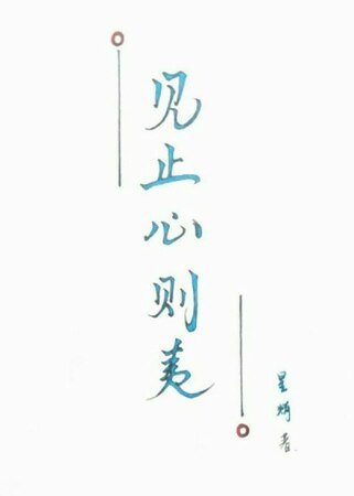 《见止心则夷》
