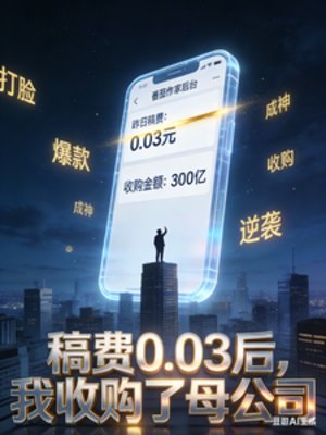 稿費3分錢後，我收購了母公司
